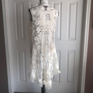 It's Pink Tunic Crochet Tunic Vest